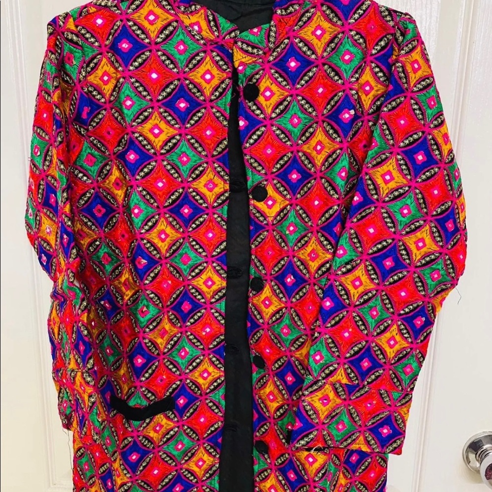Pakistani mirror jacket